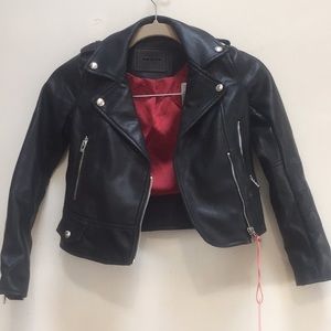 Super cute blank NYC moto jacket